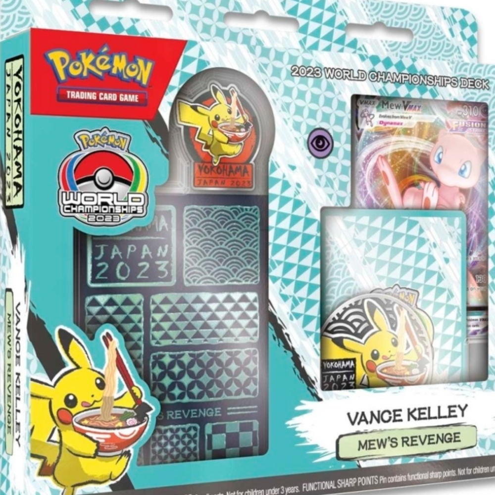 Pokemon Yokohama Championship Deck with Pikachu and Mew